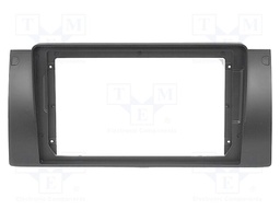 Radio frame; BMW; black; 9"