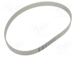 Timing belt; AT5; W: 10mm; H: 2.7mm; Lw: 420mm; Tooth height: 1.2mm