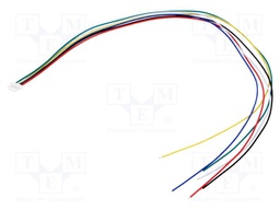 PIN: 6; RC accessories: cable; 300mm; JST SH; 28AWG