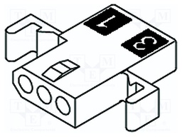 Plug/socket; wire-wire; male/female; Standard .062"; 3.68mm