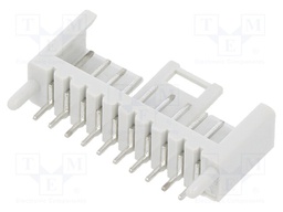 Socket; IDC; male; PIN: 10; straight; THT; tinned; 2.54mm