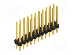Connector: pin strips; pin header; male; PIN: 22; 2mm; THT; 2x11