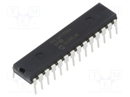 IC: PIC microcontroller; 7kB; 32MHz; 1.8÷5.5VDC; THT; SPDIP28; tube