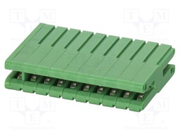 PCB connector, nominal cross section: 1 mm?, color: green, n