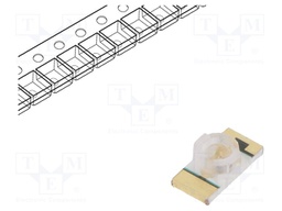 LED; SMD; 1206; red; 18÷43mcd; 3.2x1.6x1.1mm; 60°; 1.7÷2.4V; 20mA