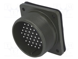 Connector: circular; Series: DS/MS; socket; male; PIN: 37; soldering