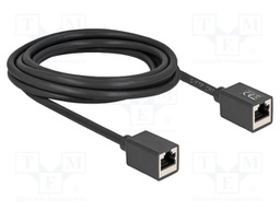 Extender Ethernet; S/FTP; Cat: 6a; RJ45 socket,both sides; 3m