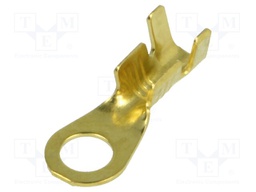 Ring terminal; M4; 1÷2.5mm2; crimped; for cable; non-insulated