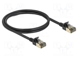 Patch cord; F/FTP; Cat: Cat 8.1; RJ45 plug,both sides; 1m; LSZH