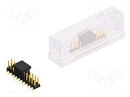 Connector: pin strips; pin header; male; PIN: 22; 2mm; SMT; 2x11