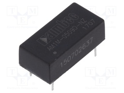 Converter: DC/DC; 1W; Uin: 4.5÷5.5V; Uout: 9VDC; Uout2: -9VDC; DIP14