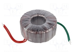 Transformer: toroidal; 600VA; 230VAC; 230V; 2.6A; 5kg; Leads: cables