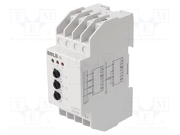 Voltage monitoring relay; for DIN rail mounting; IL 9077; DPDT