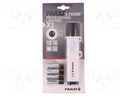 Torch: LED; waterproof; No.of diodes: 1; Colour: white; 170(typ)lm