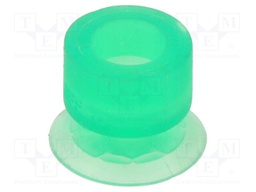 Suction cup; 15mm; 0.9g; Shore hardness: 55; 0.6cm3; 6N; SFF