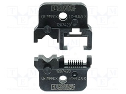 Crimping jaws; RJ45,contact insert