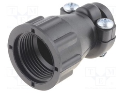 Cable hood and fastener; CPC; Case: size 11; 8.3mm; straight