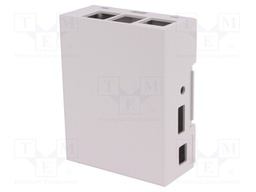 Enclosure: for computer; ODROID C1+; ABS; grey