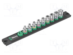 Wrenches set; Kit: magnetic strip; Mounting: 1/4"; 23mm