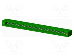 Connector: pluggable terminal block; socket; male; angled 90°