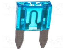 Fuse: fuse; 15A; 32VDC; automotive; 11.1mm; 11.1x3.9x17.2mm