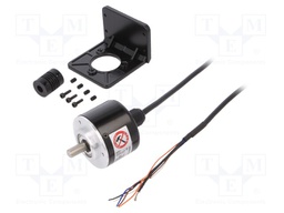 Encoder: incremental; Usup: 12÷24VDC; 500imp/revol; shaft 8mm