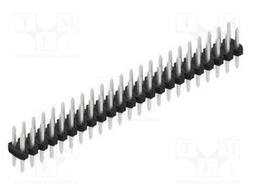Connector: pin strips; pin header; male; PIN: 46; 2mm; THT; 2x23