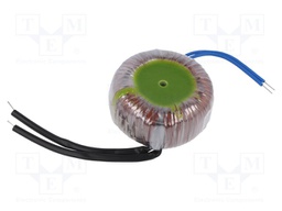 Transformer: toroidal; 35VA; 230VAC; 12V; 2.91A; 0.5kg; Ø: 68mm; IP00
