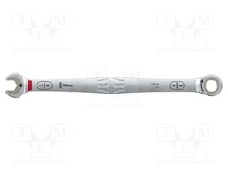 Wrench: combination spanner; inch,rattle; 3/8"; 209mm; Teeth: 80