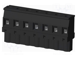 Connector: pluggable terminal block; plug; female; angled 90°