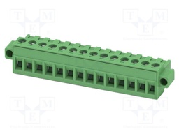 PCB connector, nominal cross section: 2.5 mm?, color: green,