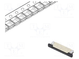 Connector: FFC/FPC; Plating: tinned; SMT; PIN: 10; 1mm; horizontal