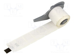 Label; white; laminated; -70÷70°C