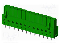 Connector: pluggable terminal block; socket; female; straight