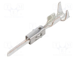 Contact; Size: 1,6x0,6mm (.063x.024); male; 0.5÷1mm2; tinned; reel