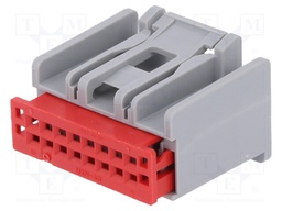 Connector: automotive; H-DAC 64; plug; female; PIN: 16; for cable