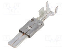 Contact; male; 4÷6mm2; Ducon 6.3; tinned; crimped; for cable