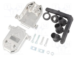 Enclosure: for D-Sub connectors; D-Sub 15pin,D-Sub HD 26pin