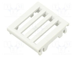 Security guard; with vent hole; cases; light grey; W: 25mm