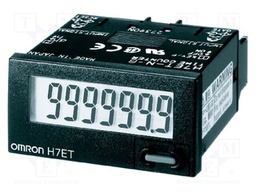 Counter: electronical; with access lock; working time; LCD