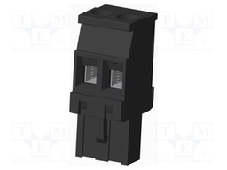 Connector: pluggable terminal block; plug; female; angled 90°