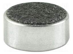 Microphone; electret; 100Hz÷20kHz; 2kΩ; -32dB; Ø6x2.7mm; 500uA
