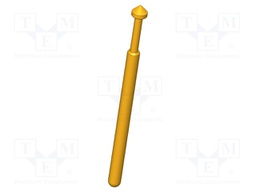 Needle-like test probe; Operational spring compression: 4.4mm