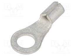 Ring terminal; M3,5; 0.5÷1mm2; non-insulated; tinned; copper
