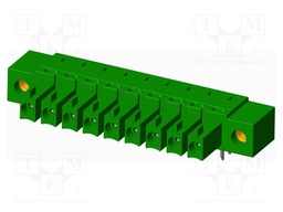 Connector: pluggable terminal block; socket; female; angled 90°