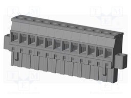 Connector: pluggable terminal block; plug; female; angled 90°