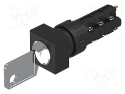 Switch: rotary with key; Stabl.pos: 2; NC x3 + NO x3; Pos: 2; 51