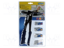 Hand riveting press; Package: blister