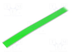 EL tape; L: 5000mm; Colour: extreme green; 262cd/m2; λd: 553nm