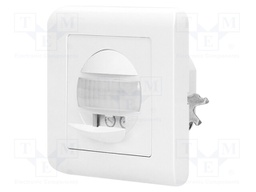 Motion sensor; flush mount,for wall mounting; 230VAC; IP20; 9m